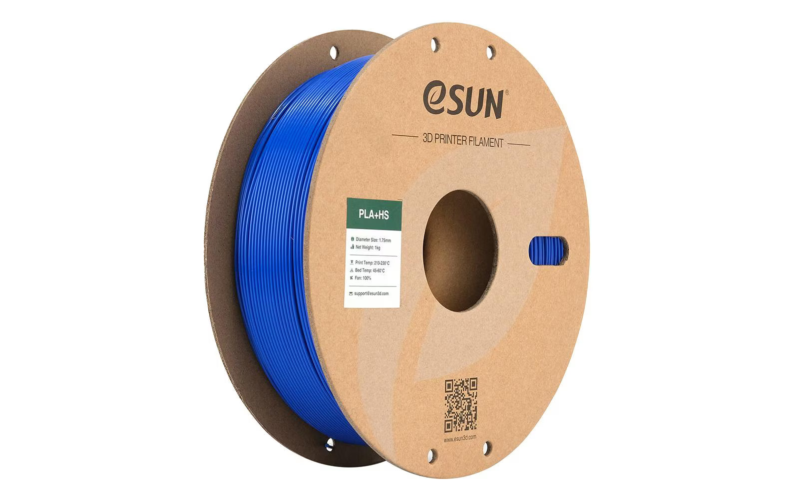eSun, Filament PLA+ HS Blau 1.75 mm 1 kg