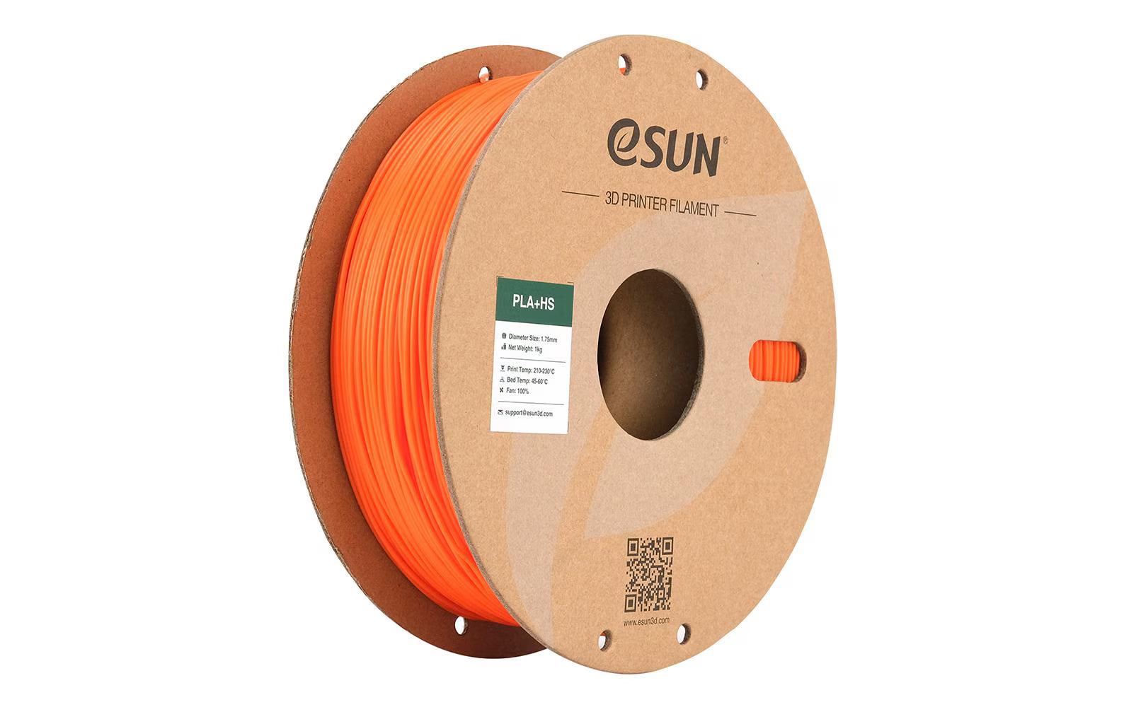 eSun, Filament PLA+ HS Orange 1.75 mm 1 kg