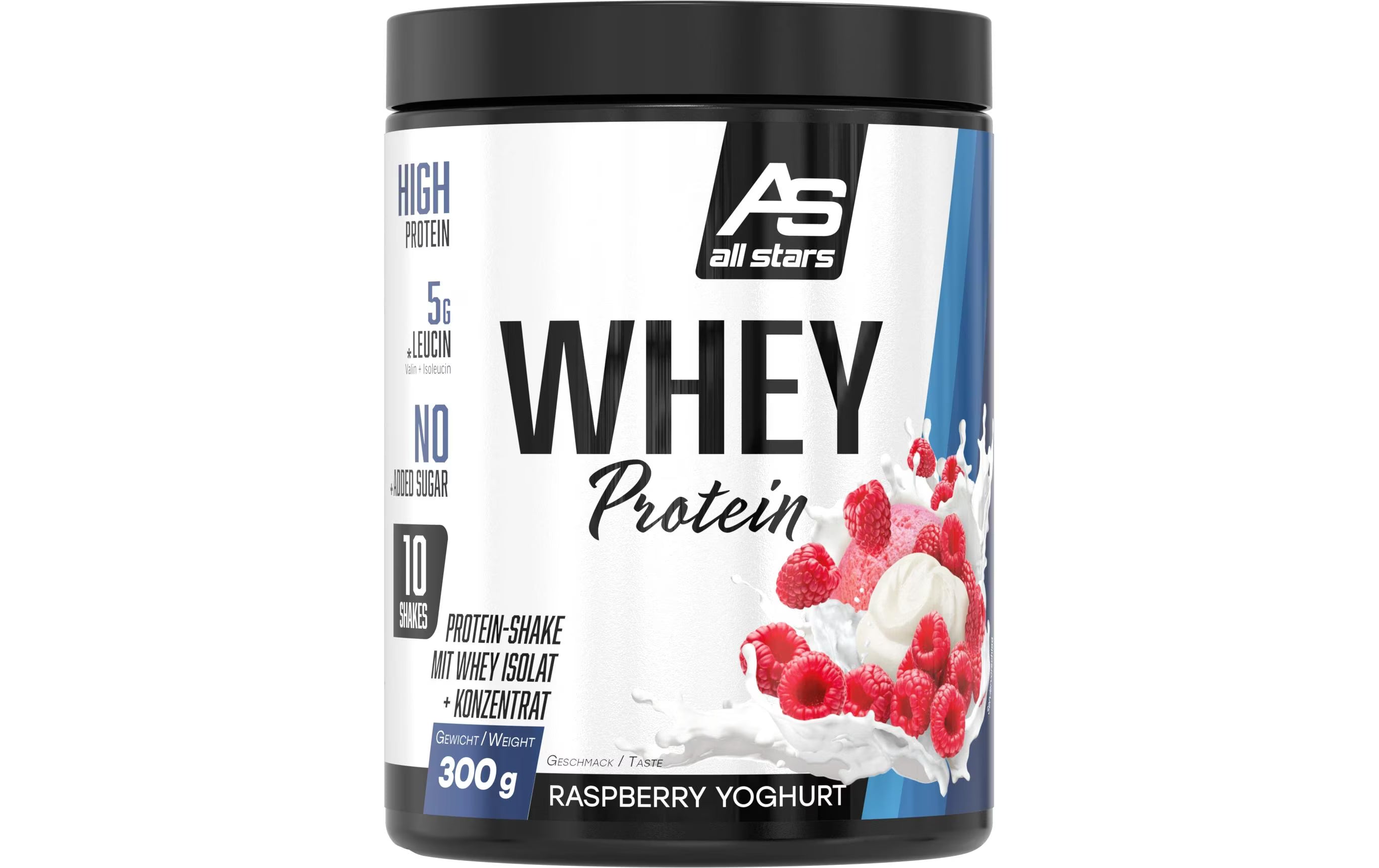 All Stars Whey Protein 100% Raspberry &