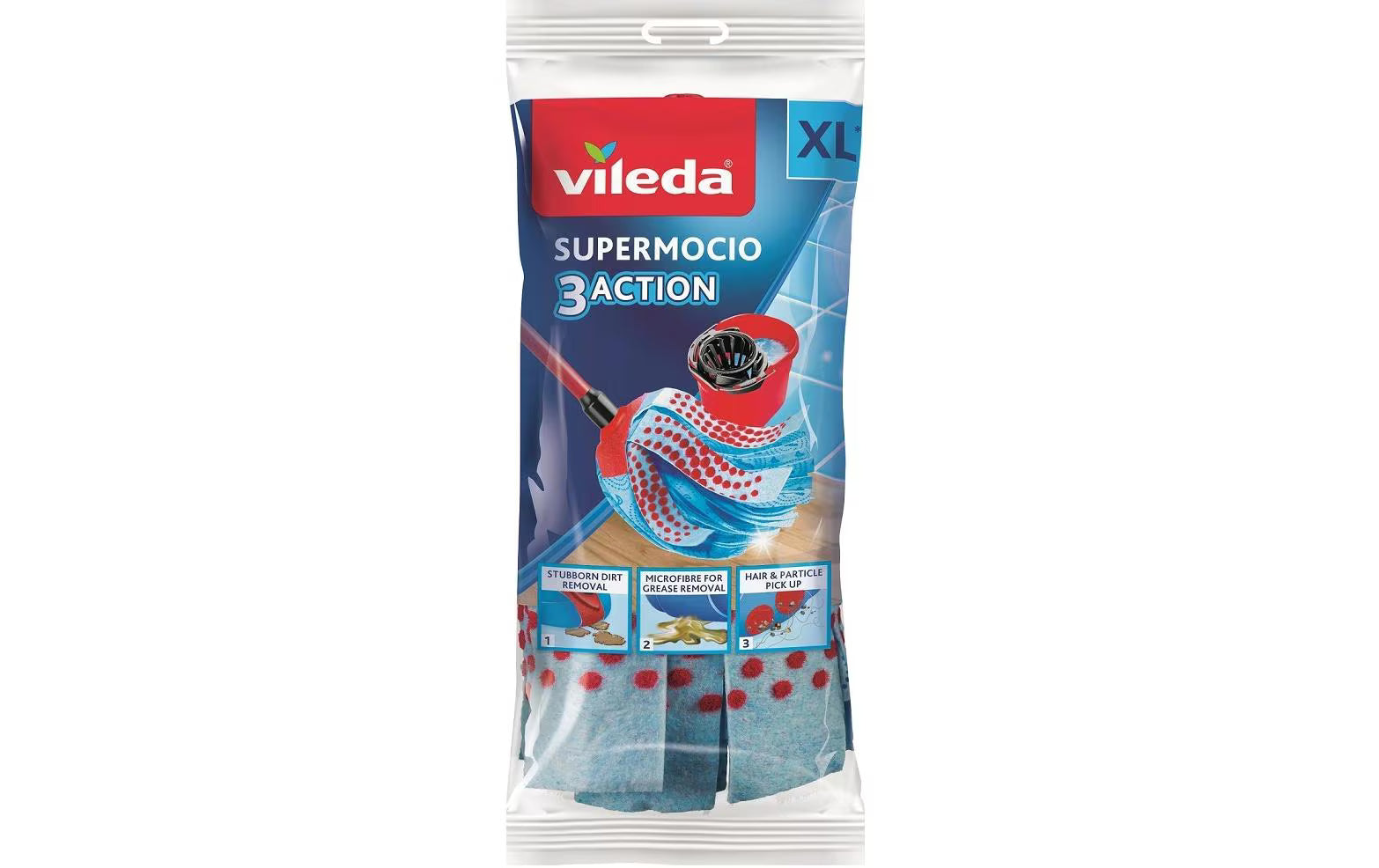 Vileda SuperMocio Velour Ersatzbezug