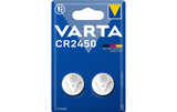 Varta, Knopfzelle CR2450 , 2 Stück
