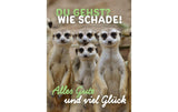 Cart Glückwunschkarte zum Abschied