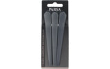 PARSA Frisier-Haarclips, grau