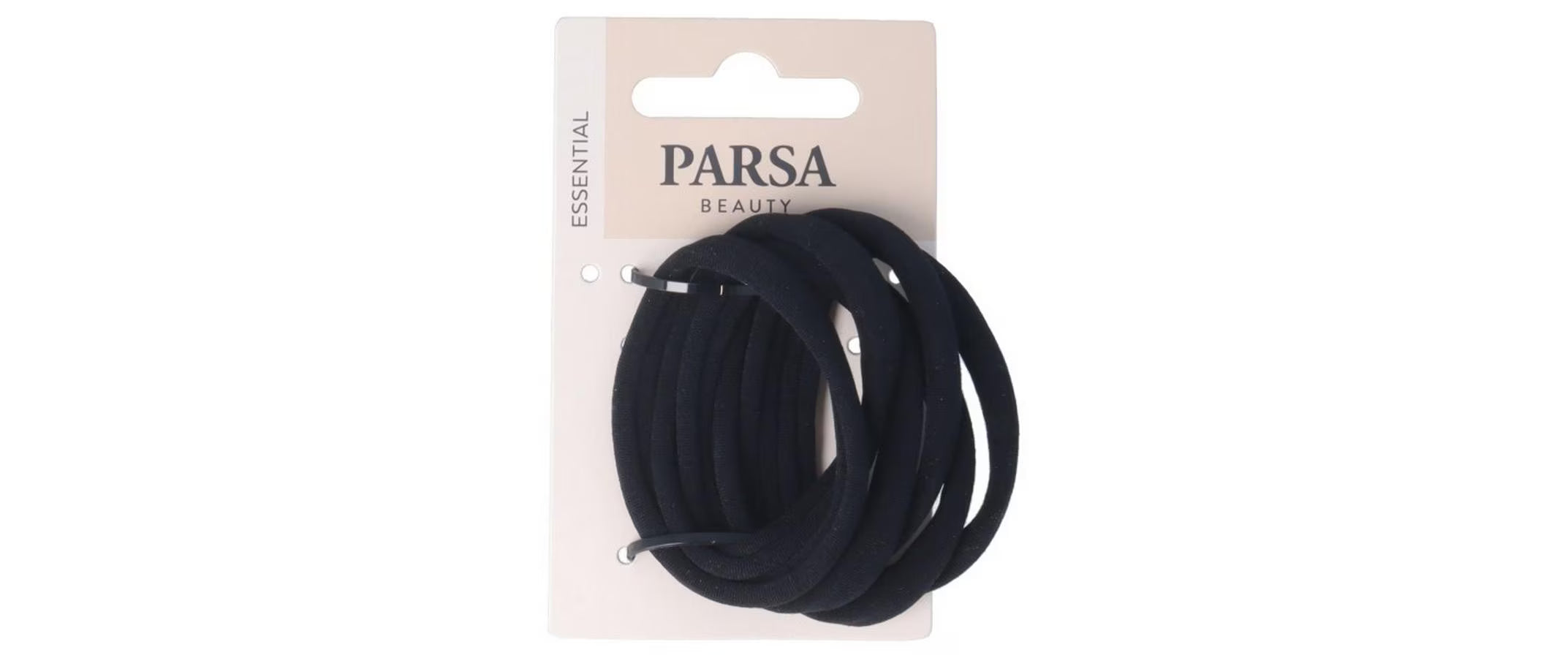 PARSA Zopfhalter, metallfrei, schwarz