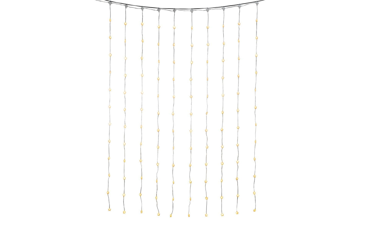 Konstsmide LED Lichtervorhang 120 Sterne