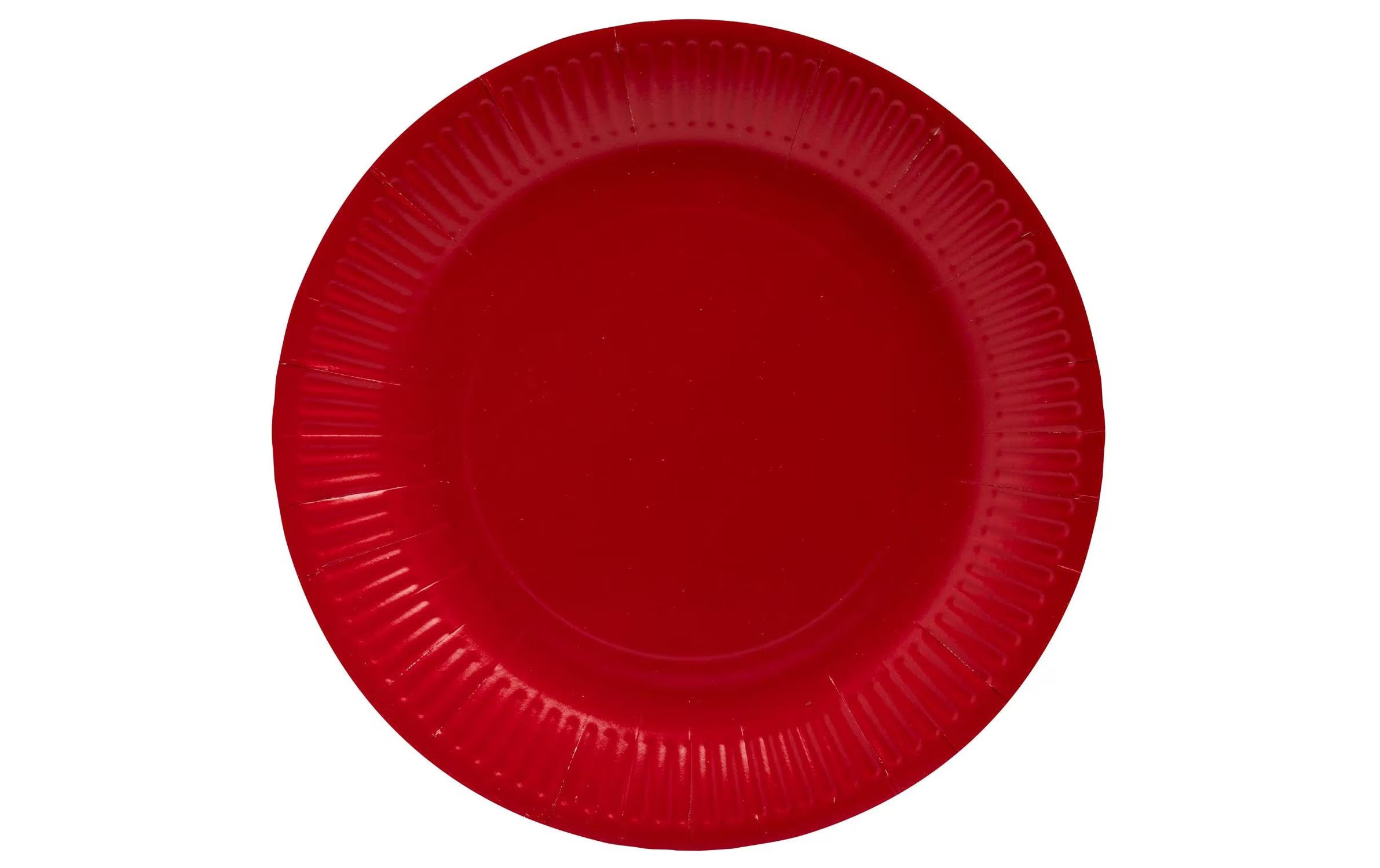 PRO nappe, Einwegteller 23 cm, 20 Stück, Ro