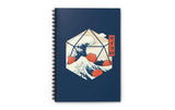 Notizbuch Great wave of Dice