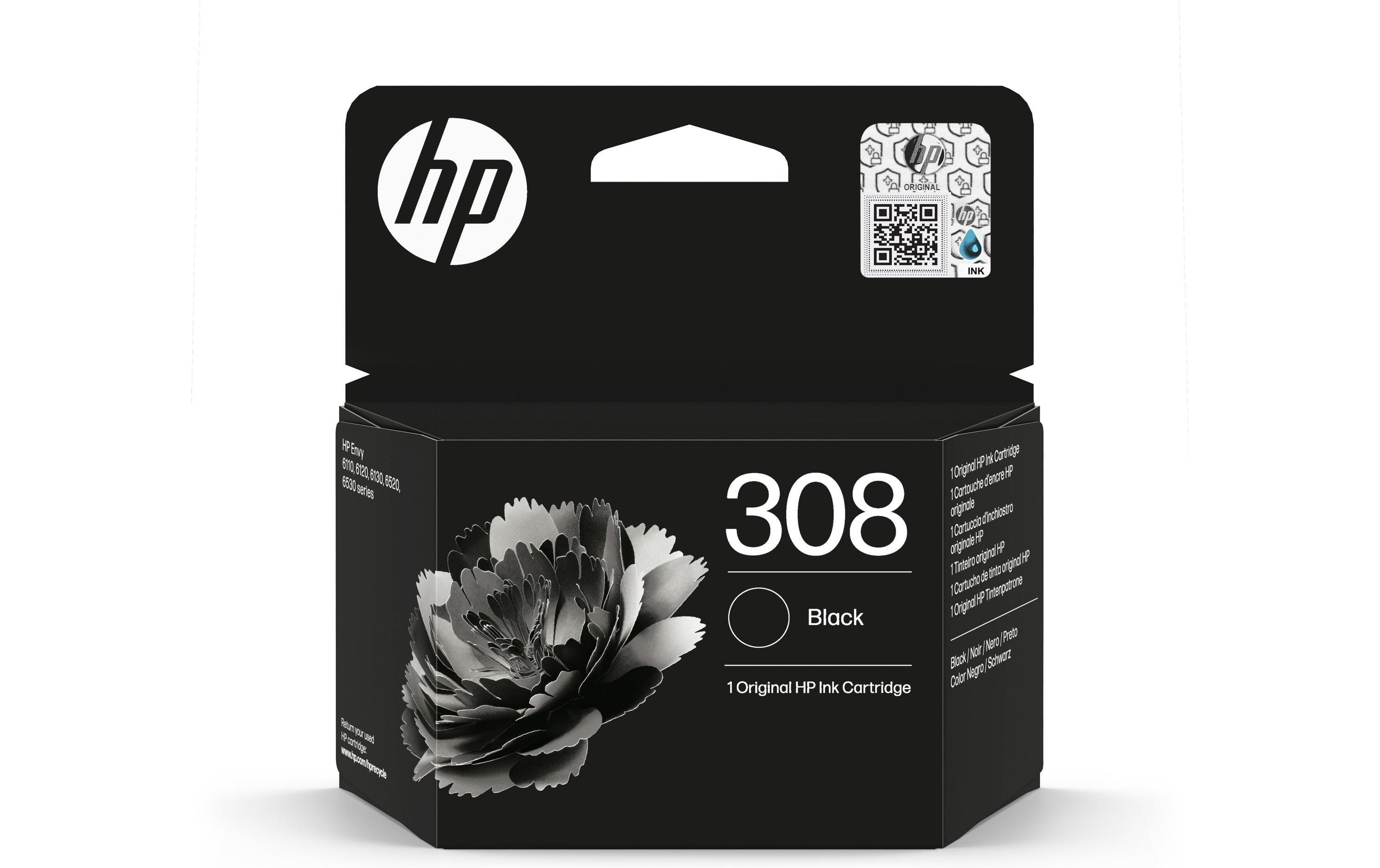 HP Tinte Nr. 308 - Black (7FP21UE)