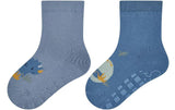 Sterntaler Antirutsch-Socken 2er Set Dino