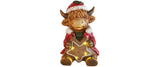 Dameco LED Hochlandrind sitzend 23x20x31cm