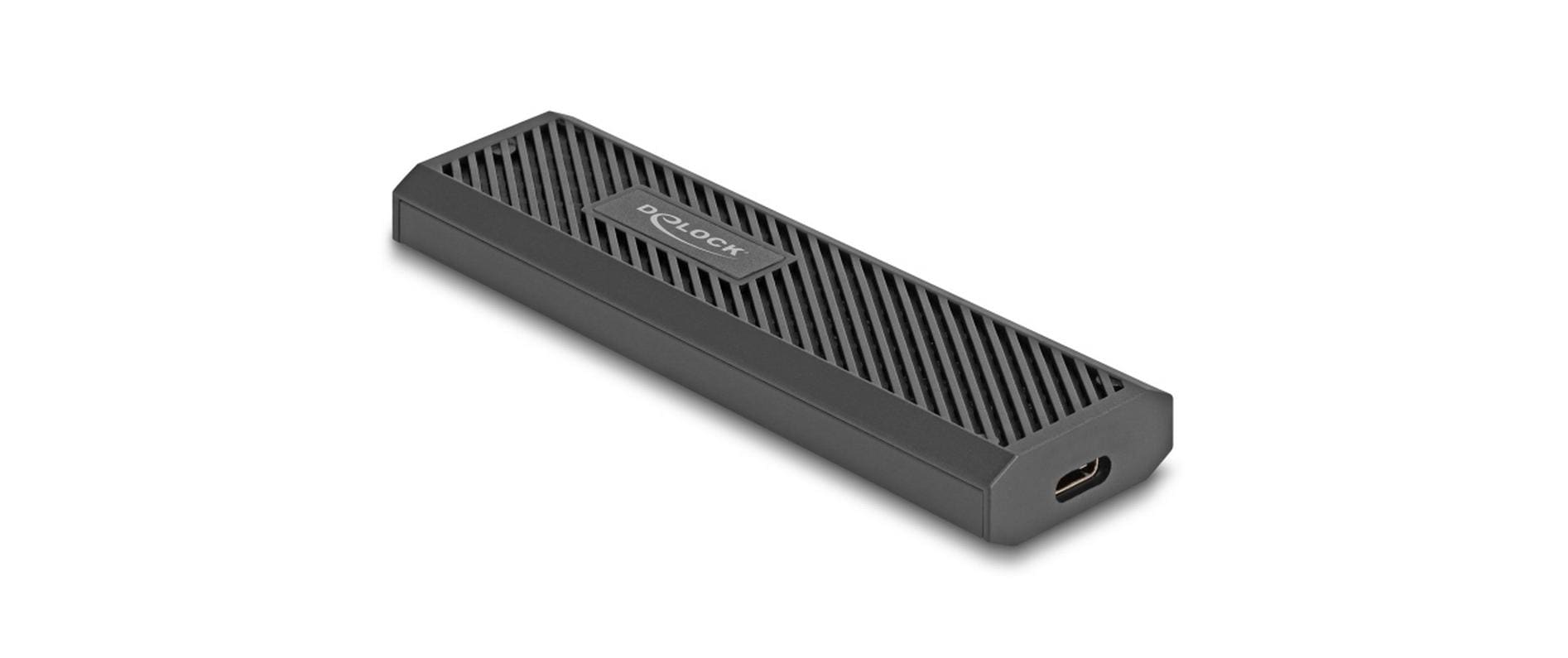 Delock M.2 NVMe SSD Gehäuse USB-C, 20Gbps