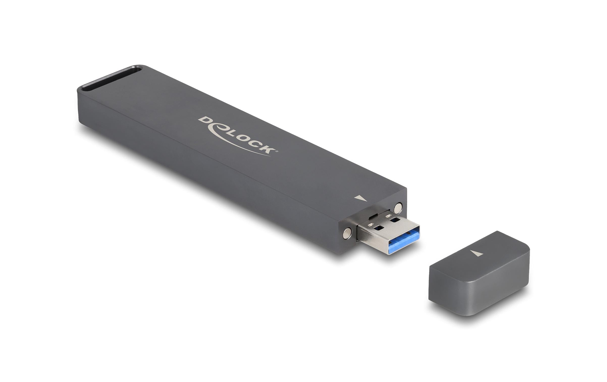 Delock M.2 NVMe SSD Gehäuse USB-A, 10Gbps