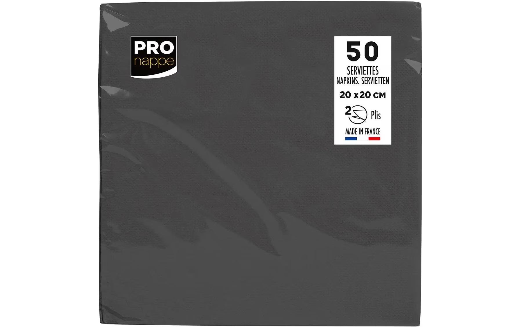 PRO nappe, Papierservietten 20 cm x 20 cm,