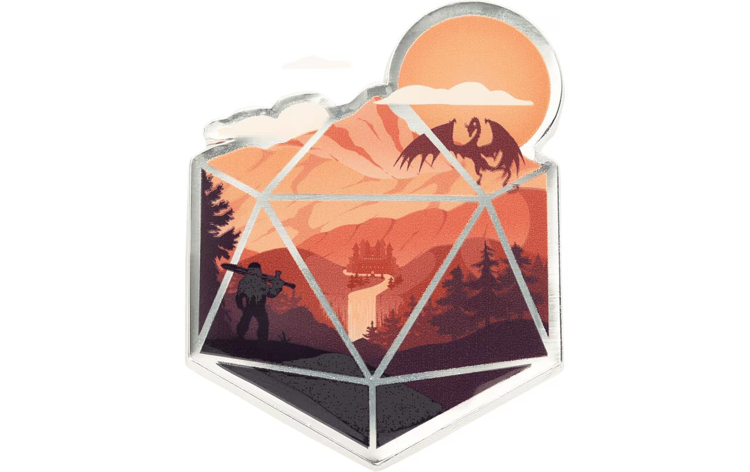 Anstecker The d20 Hero