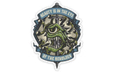Eye of The Beholder Sticker