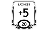 Stat Block Laziness Sticker