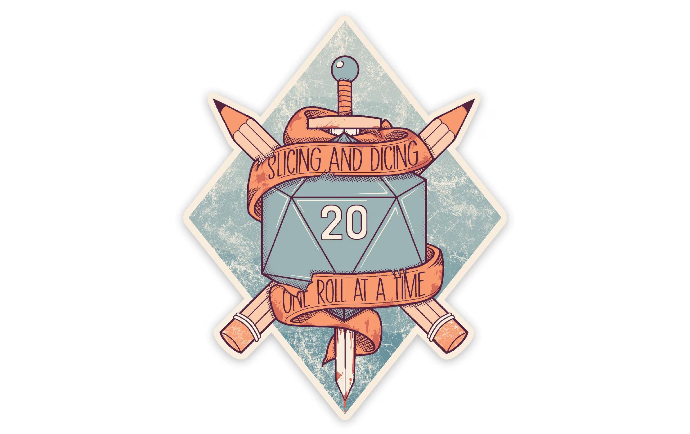 Slicing and Dicing Sticker