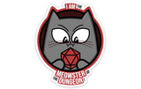 Meowster of the Dungeon Sticker