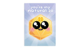 Grusskarte My Natural 20