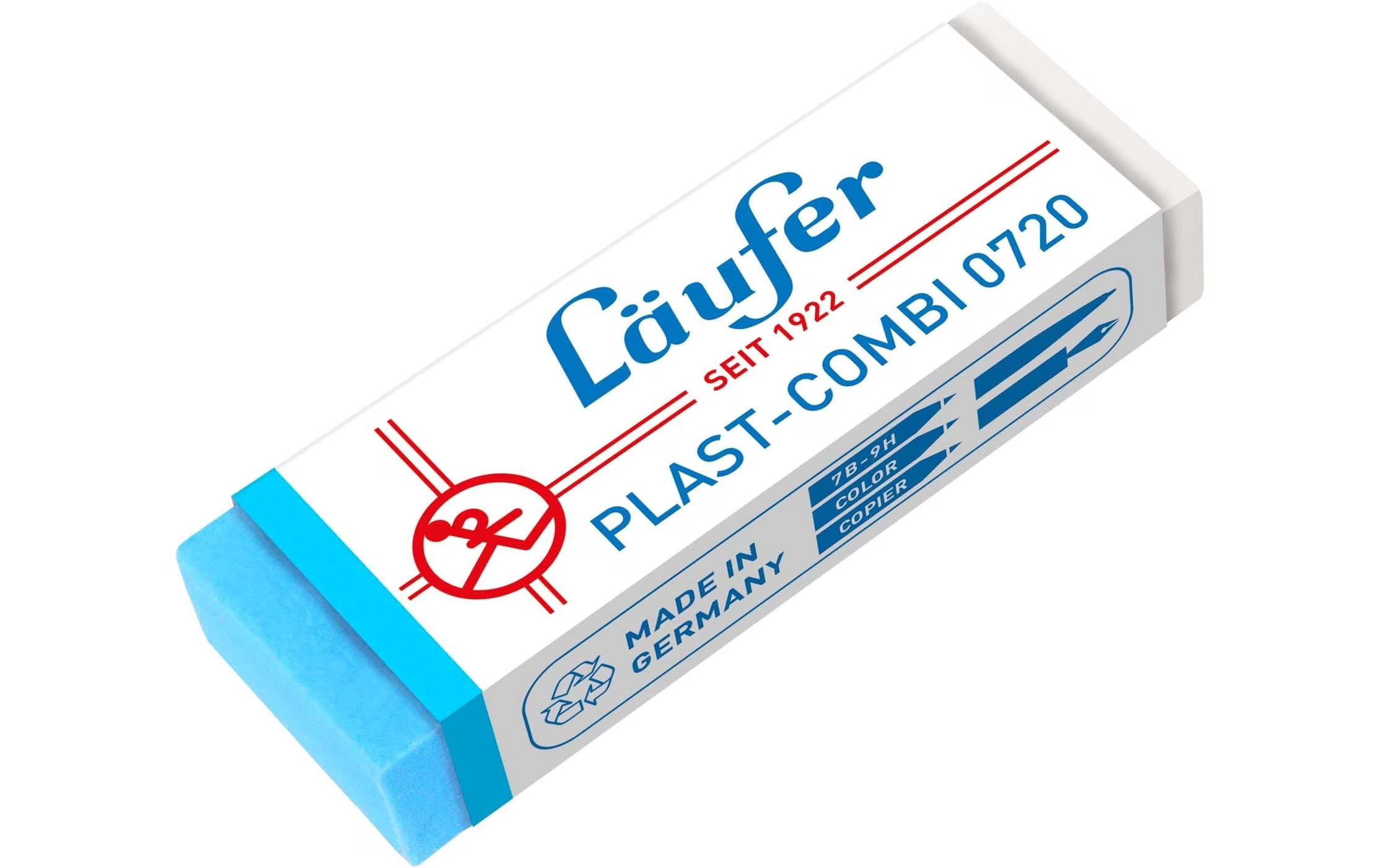 Läufer Radiergummi Plast-Combi 0720