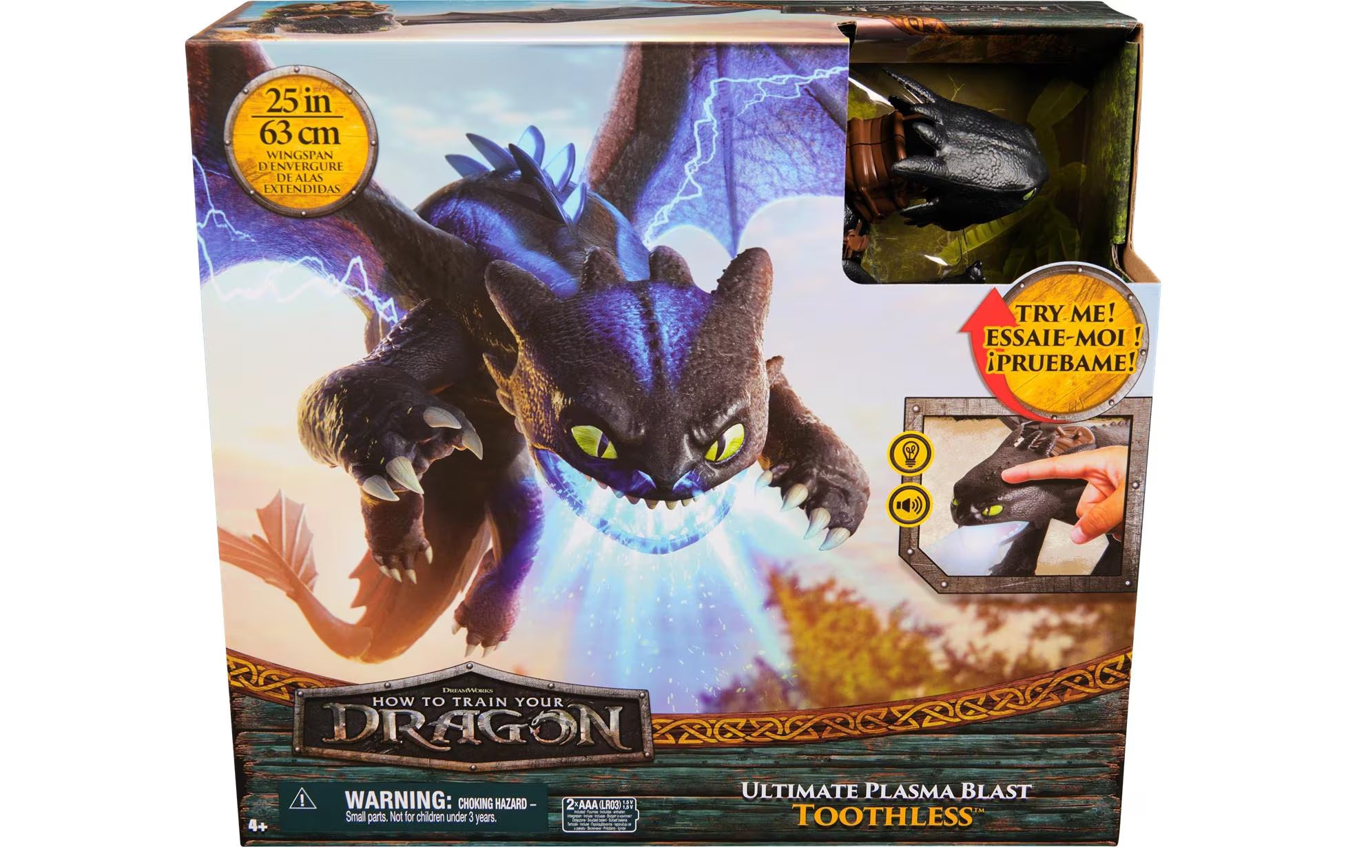 Dragons Plasma Blast Ohnezahn