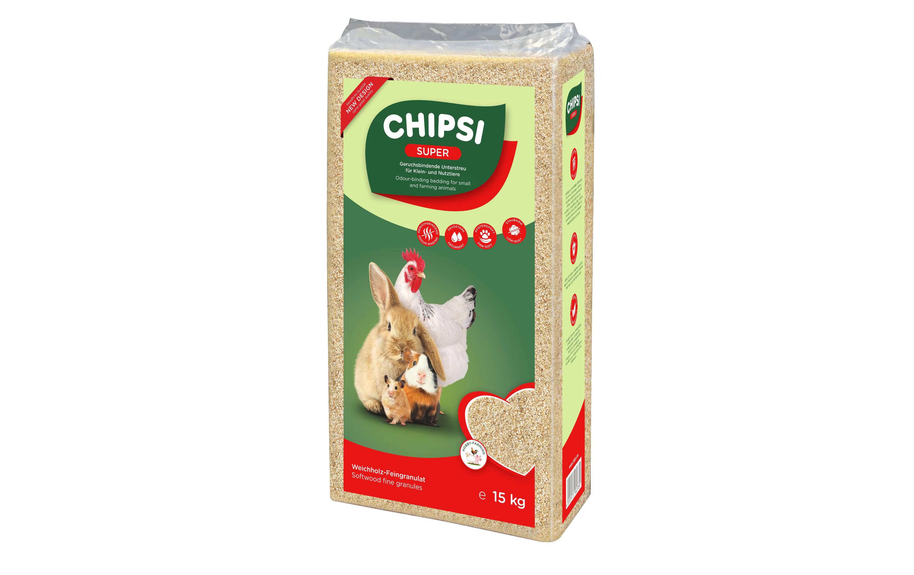 CHIPSI Einstreu Super Granulat,