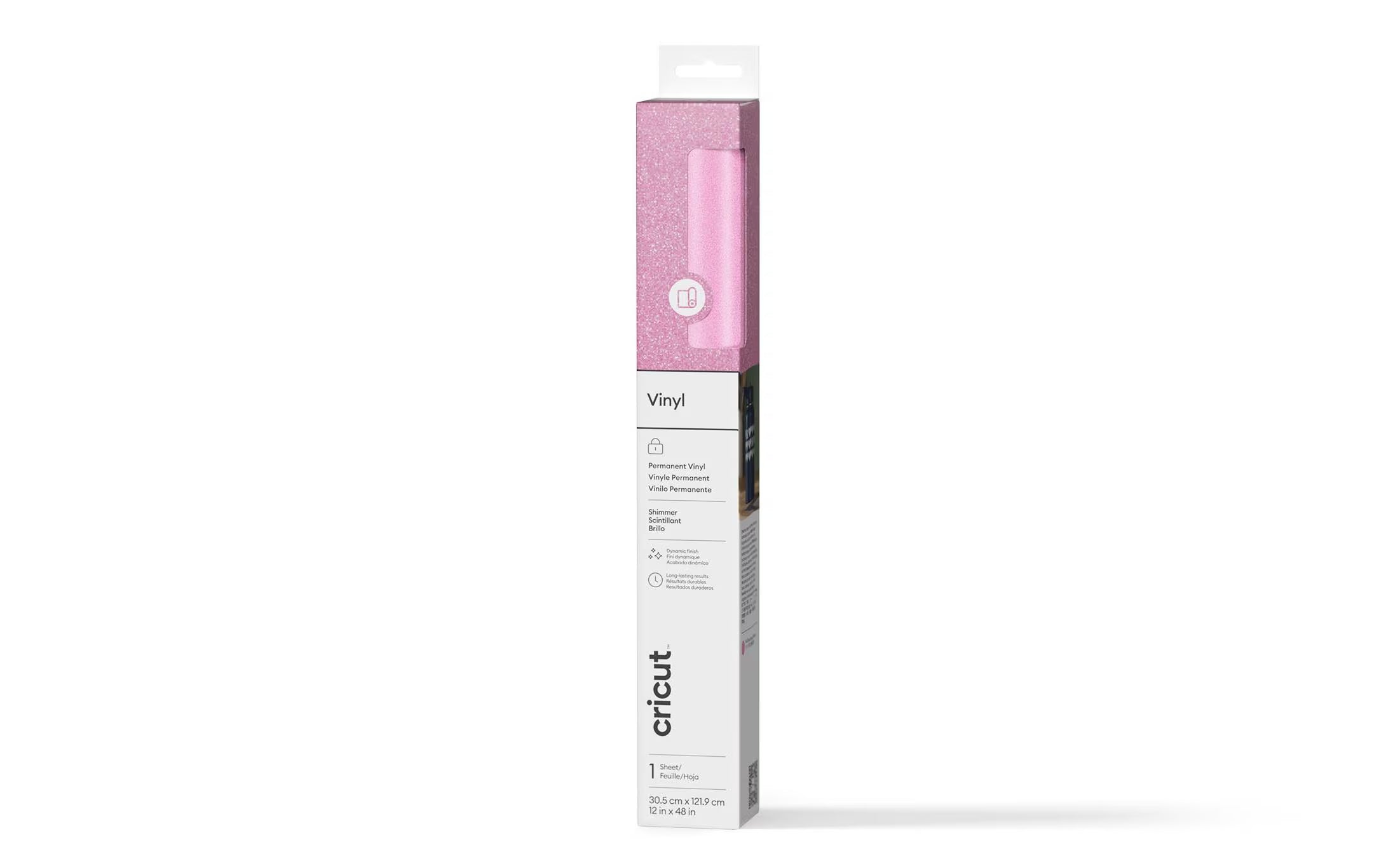 Cricut Vinylfolie Permanent Glanz Pink