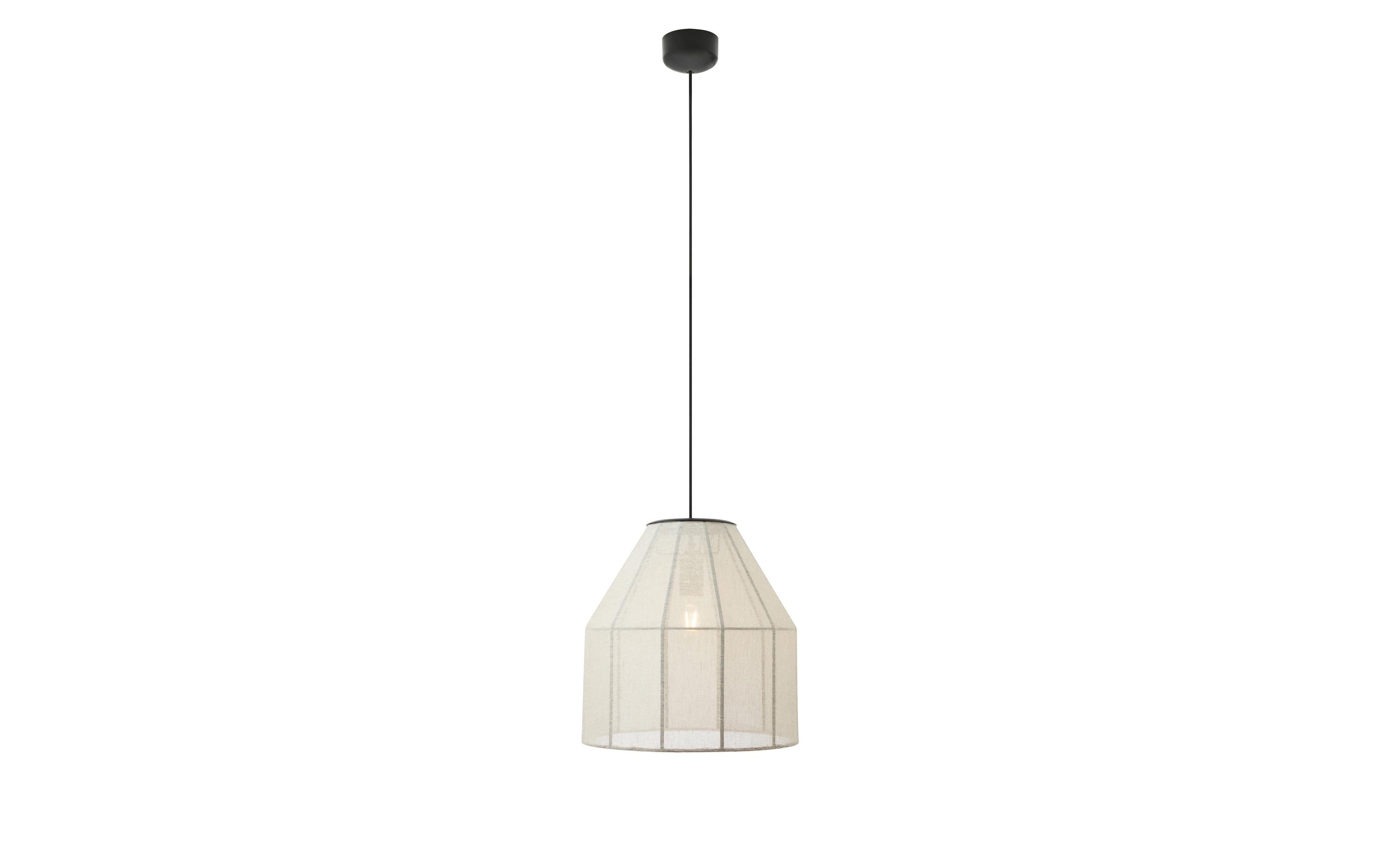 MARKSLOJD AIKO Pendelleuchte Beige/Schwarz