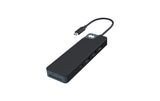 HyperDrive Flex 8 Port USB-C Hub (Black)