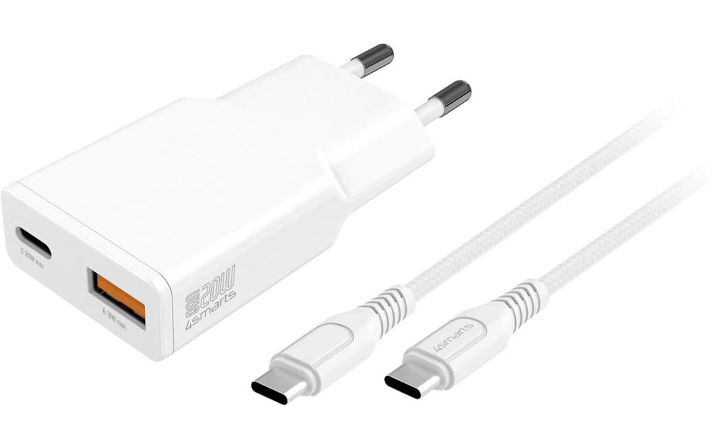 4SMARTS Netzladegerät PDPlug Slim Duos