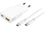 4SMARTS Netzladegerät PDPlug Slim Duos