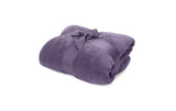 Lumaland Kuscheldecke 240x220cm Flieder