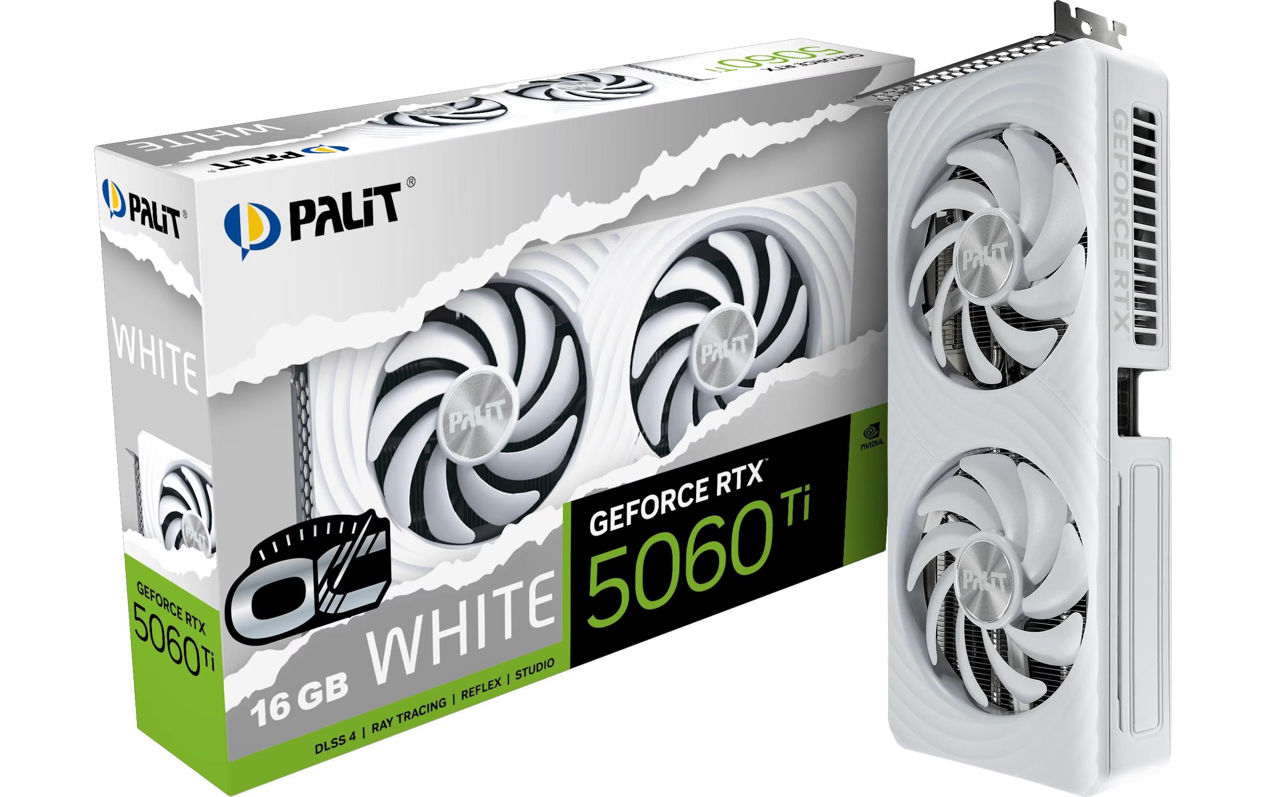 Palit RTX5060Ti WHITE OC 16GB GDDR7 