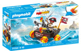 Rasendes Piratenboot