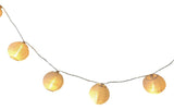 Dameco LED Solar Lichterkette Weissen Nylon