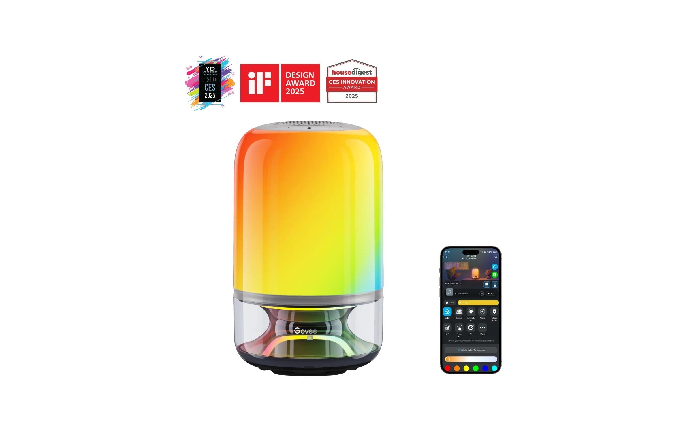 Govee Table Lamp 2 Pro x Sound by JBL