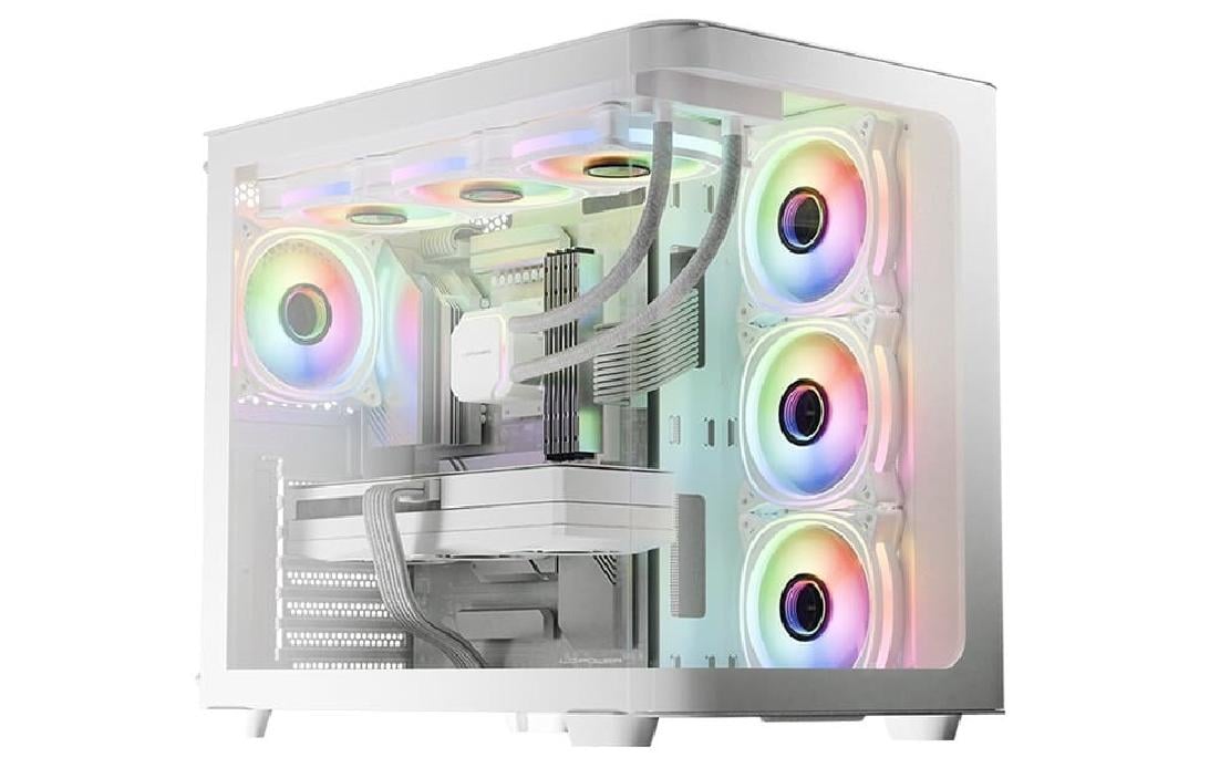 LC-Power PC-Gehäuse 8001W Pro-Storm Light