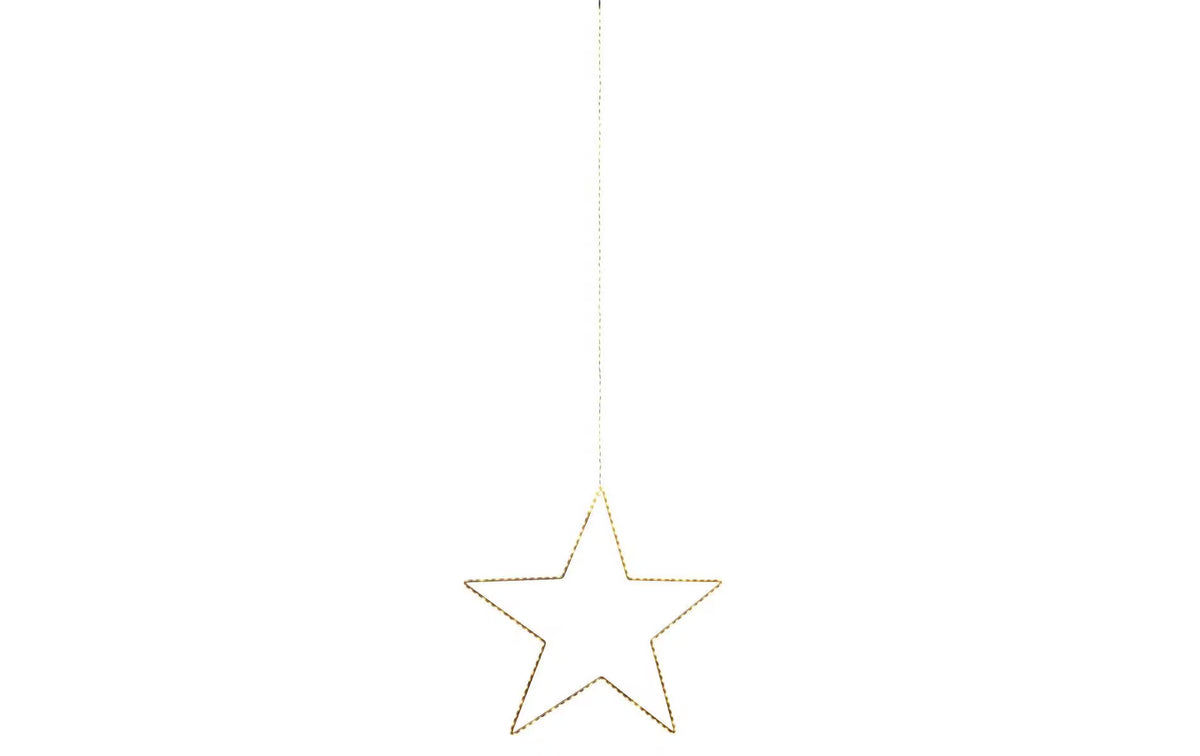STT LED Fensterhänger Angel Star Ø 58cm