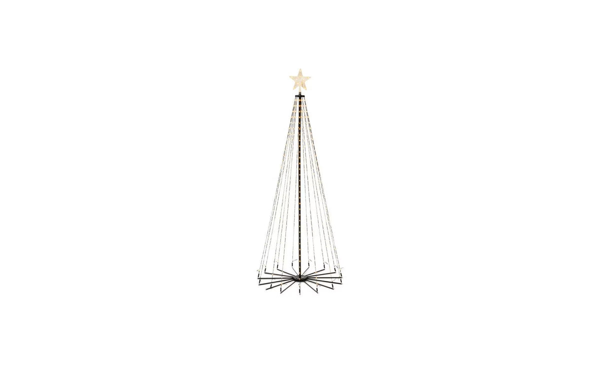 STT LED Deko Cone Tree 180 schwarz