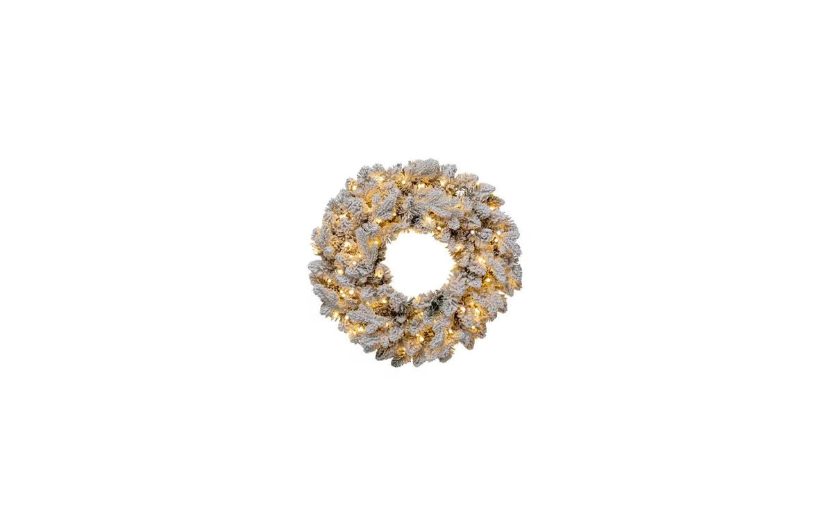 STT LED Kranz Snowy Wreath 50