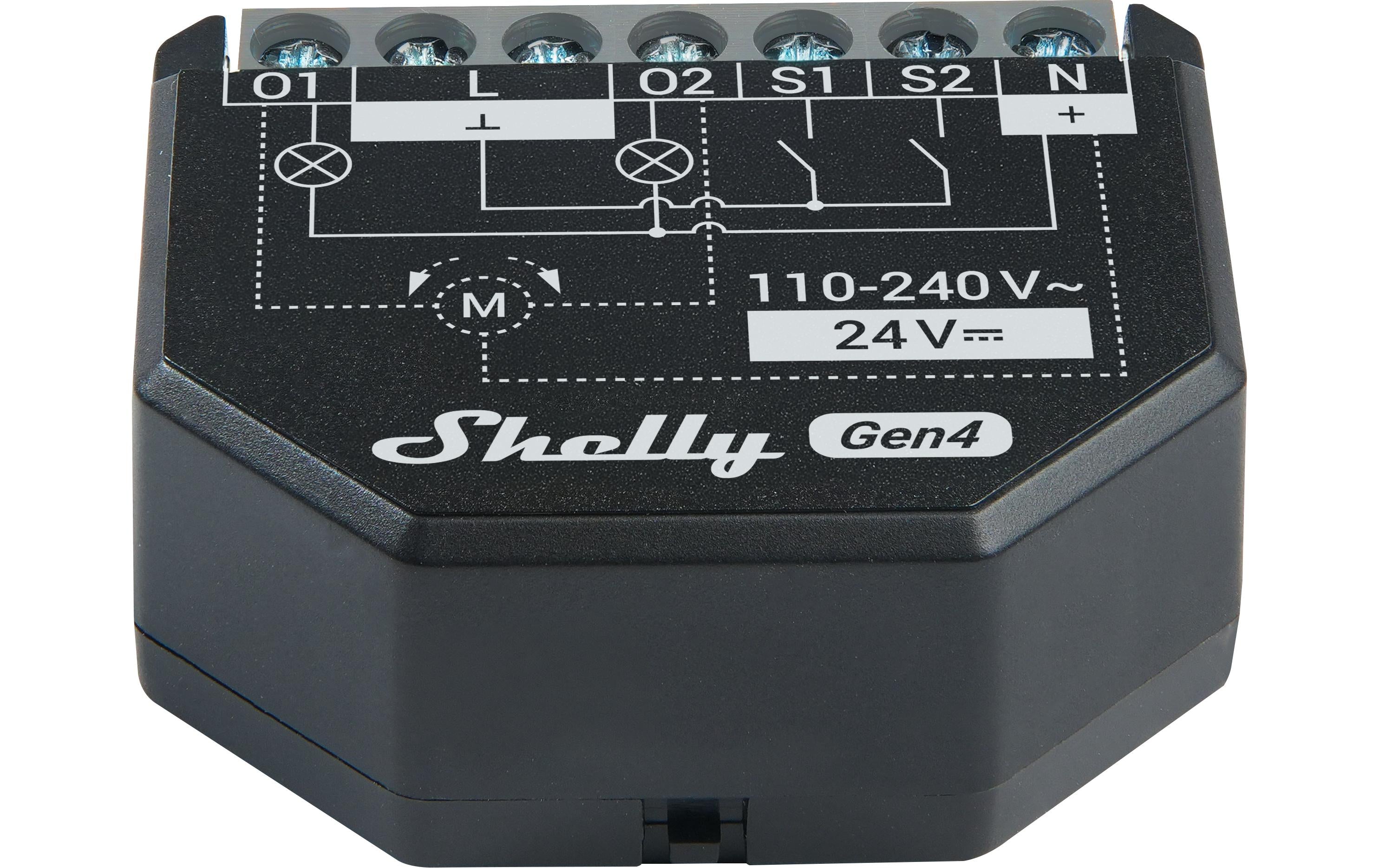 Shelly 2PM Gen4 WiFi-Switch Matter