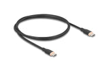 Delock, USB 2.0-Kabel Silikon USB C - USB C