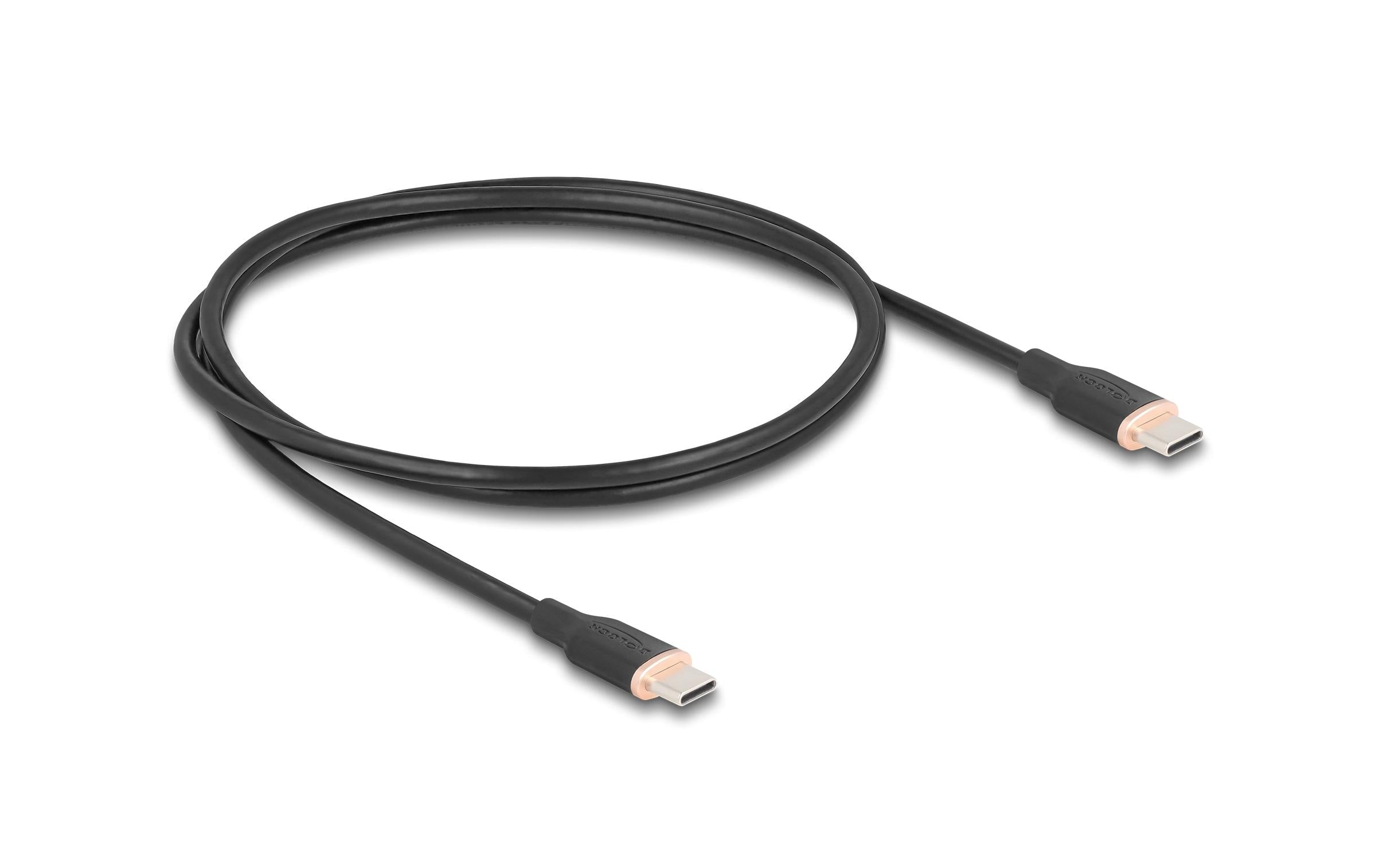 Delock, USB 2.0-Kabel Silikon USB C - USB C