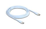 Delock, USB 2.0-Kabel Silikon USB C - USB C