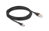 Delock, USB 2.0-Kabel Silikon USB A - USB C