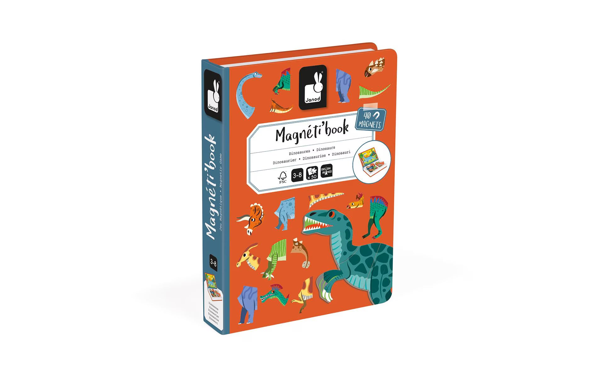 Magnetbuch Dinosaurier