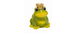 Spardose Frosch mit Krone aus Keramik