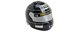 Spardose Motorradhelm schwarz Poly
