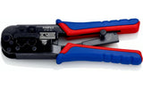 Knipex Crimpzange für Westernstecker 190 mm