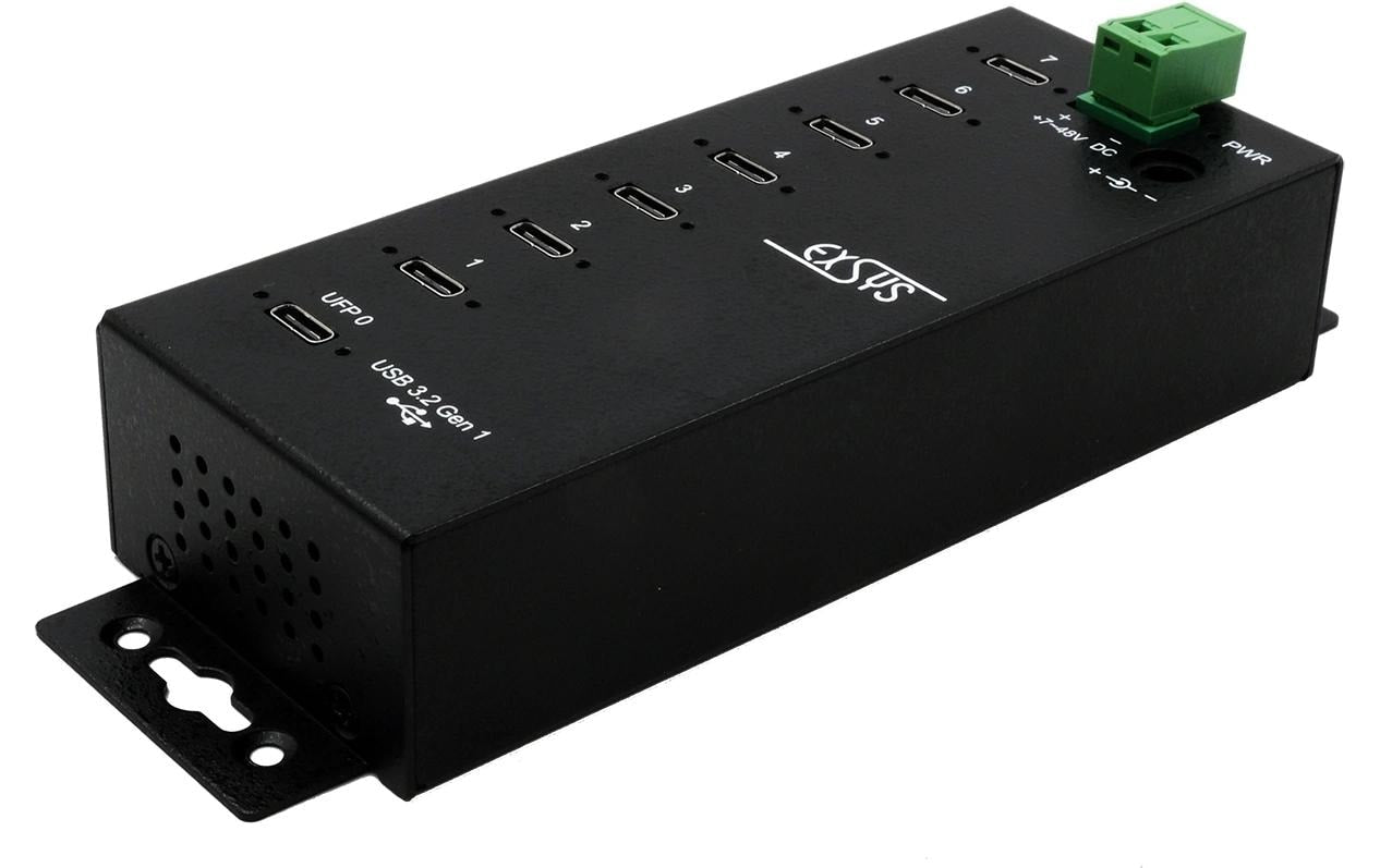 EXSYS EX-1147HMVS, 7-Port USB3.2 HUB, USB-C